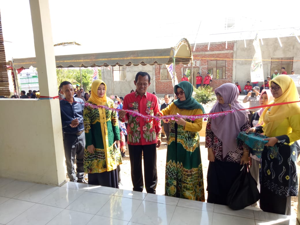 Peresmian Rumah Data Ku di Kampung KB Desa Tanjung Kecamatan Bajuin