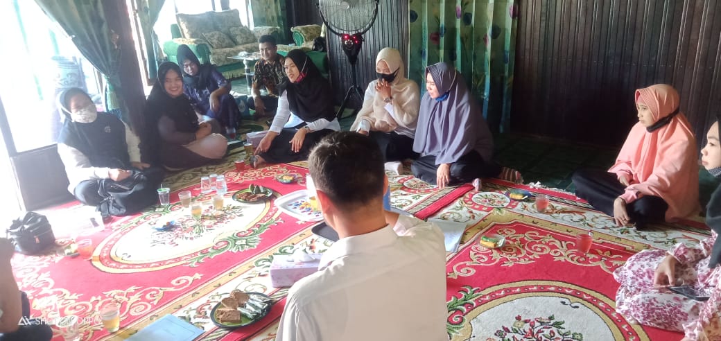 Kegiatan Rapat Kelompok Kerja (Pokja) Kampung KB Desa Handil Labuan Amas.