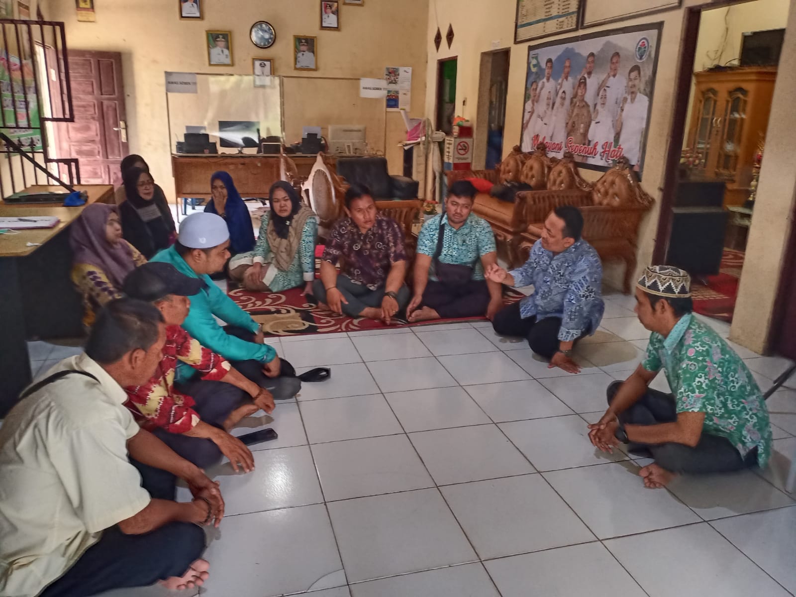  Pertemuan Pokja Kampung KB Desa Pandahan Kecamatan Bati-Bati