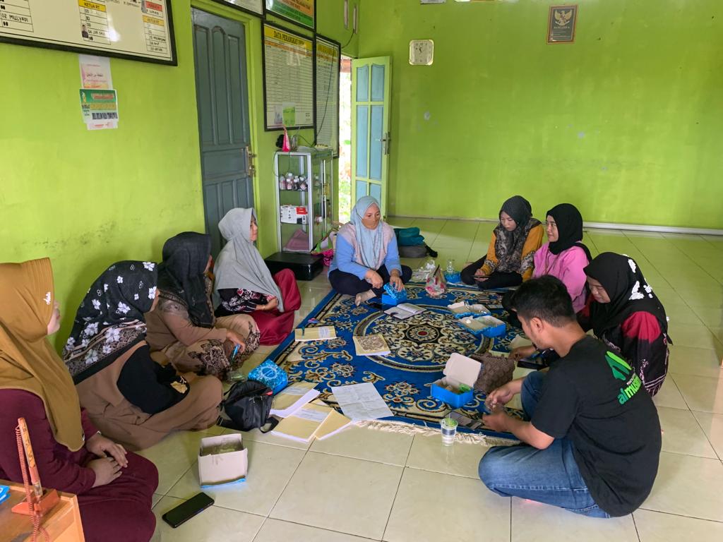 Kegiatan Pertemuan Pokja Kampung KB   Desa Handil Labuan Amas Kecamatan Bumi Makmur