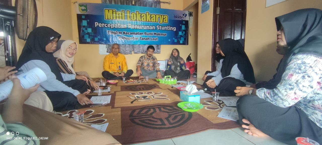 Mini Lokakarya Tingkat Kecamatan Bumi Makmur