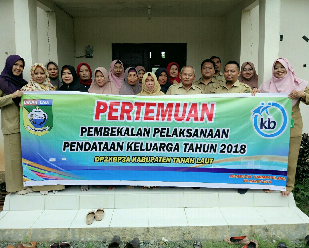 SOSIALISASI PERTEMUAN PEMBEKALAN PELAKSANAAN PENDATAAN KELUARGA TAHUN 2018