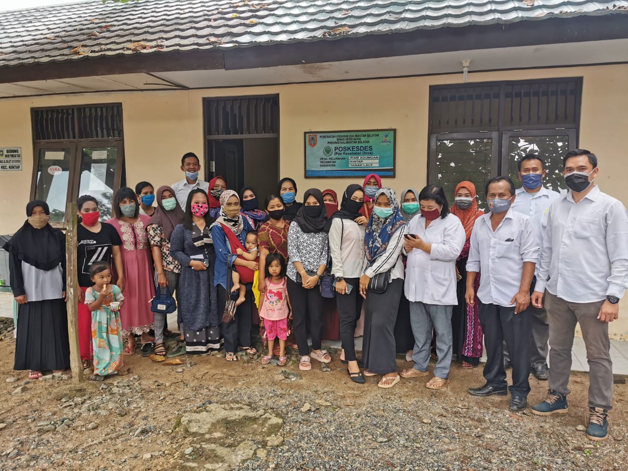 Sosialisasi program KKBPK di Desa Riam Adungan Balai Penyuluhan KB Kecamatan Kintap.
