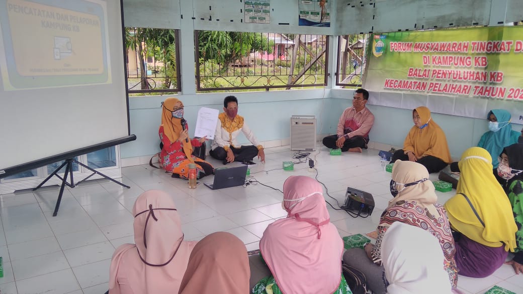 Kegiatan Forum Musyawarah Tingkat Desa Kampung KB Desa Telaga.