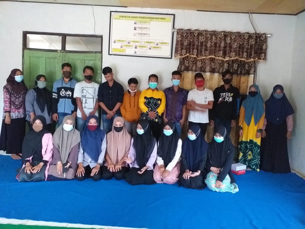 Kegiatan OKKB Poktan PIK Remaja di Kampung KB Desa Tanjung.