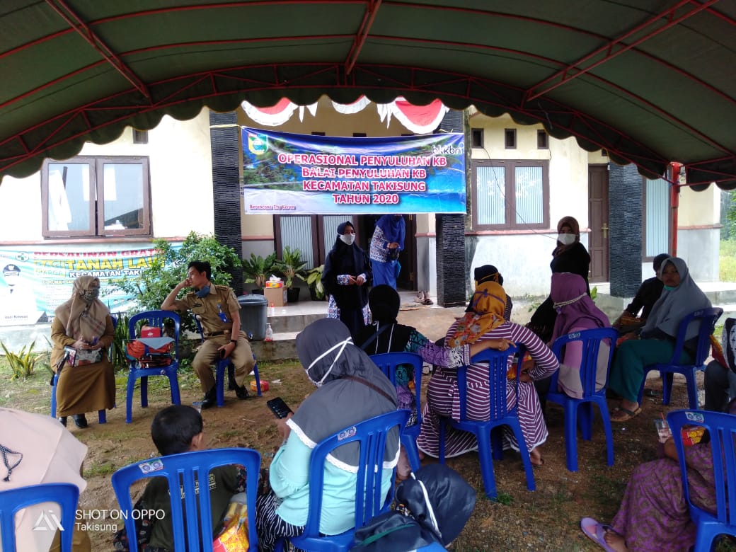 Kegiatan Operasional Penyuluhan KB MKJP di Desa Benua Tengah Kecamatan Takisung.