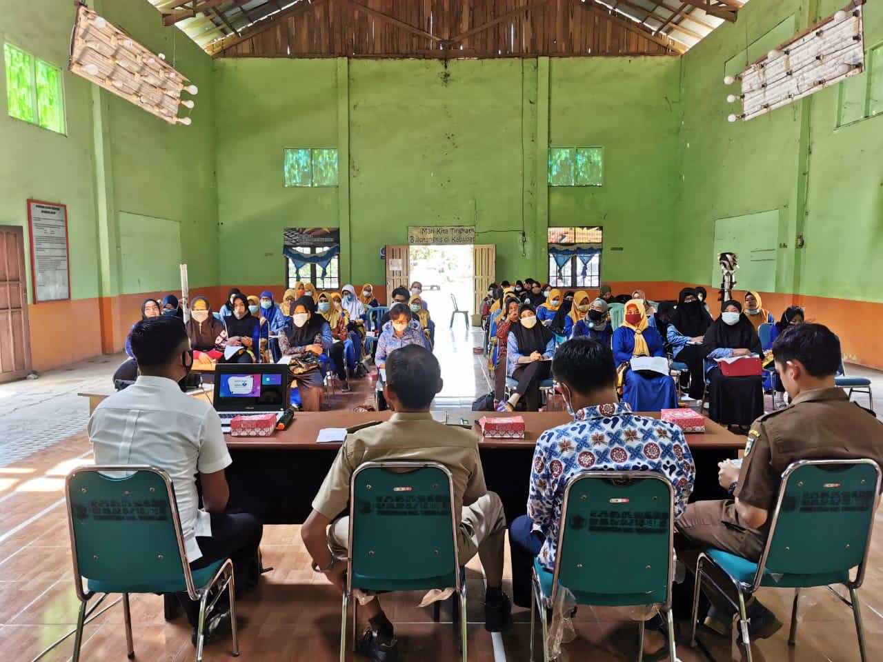 Orientasi/Pelatihan Teknis Pendataan Keluarga Tahun 2021 untuk Wilayah Kecamatan Kintap.