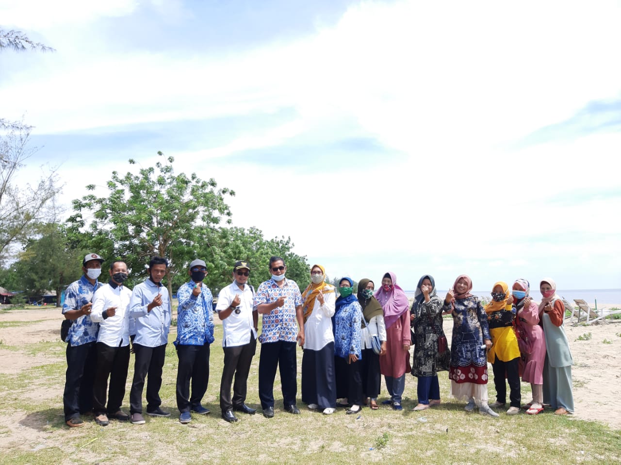 Kegiatan Pertemuan Pokja Kampung KB Desa Kandangan Baru Kecamatan Panyipatan.