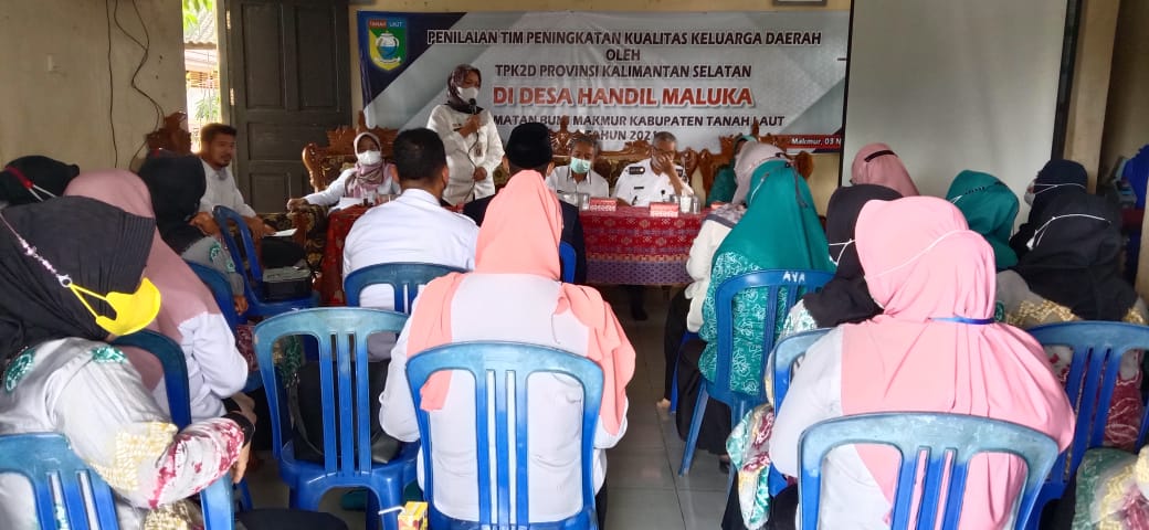 Penilaian Tim Peningkatan Kualitas Keluarga Daerah Oleh TPK2D Provinsi Kalsel