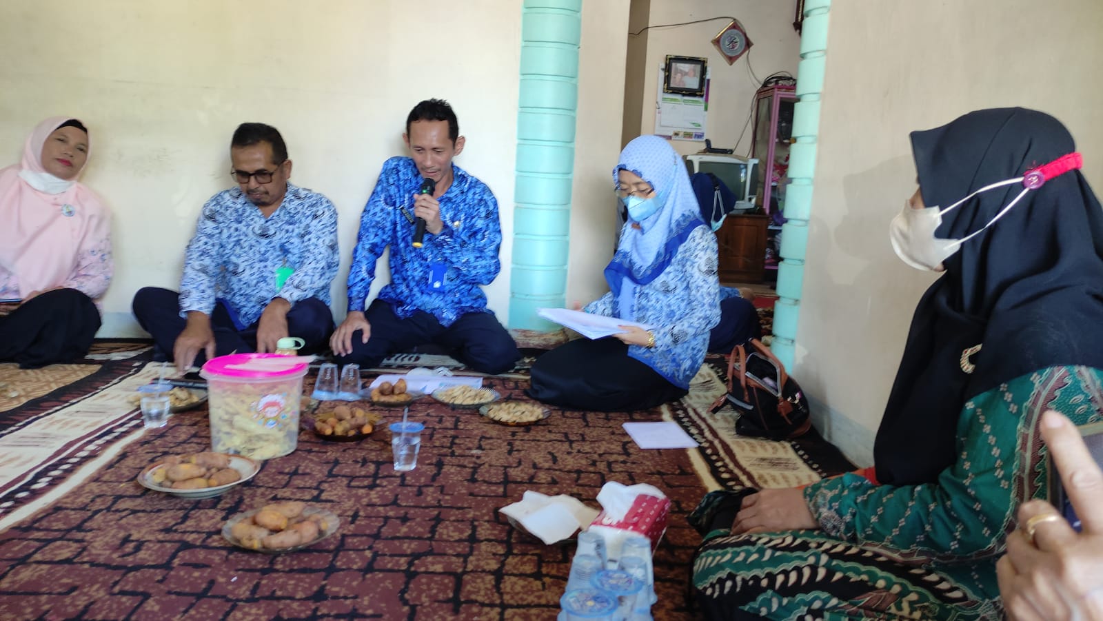 Pertemuan Rutin Bulanan Kader PPKBD dan Sub PPKBD se Kecamatan Pelaihari.