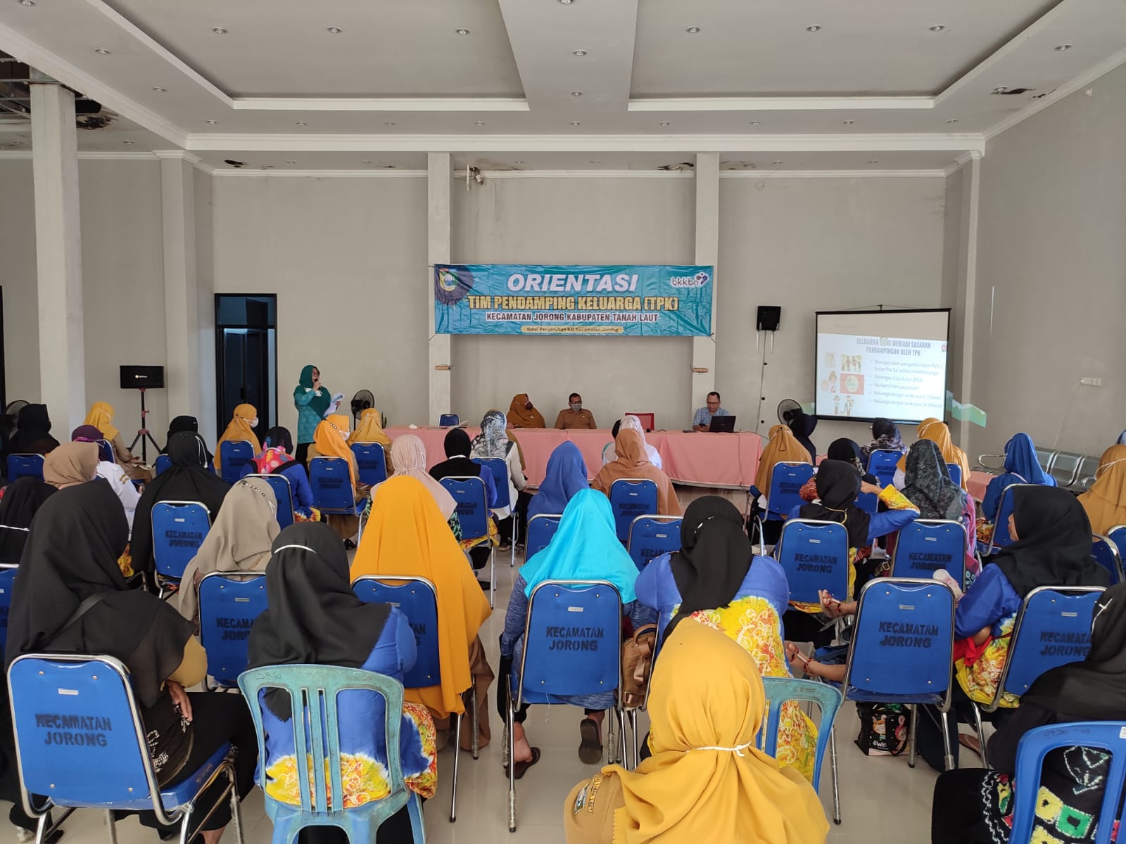 Orientasi Tim Pendamping Keluarga (TPK) Kecamatan Jorong Kabupaten Tanah Laut