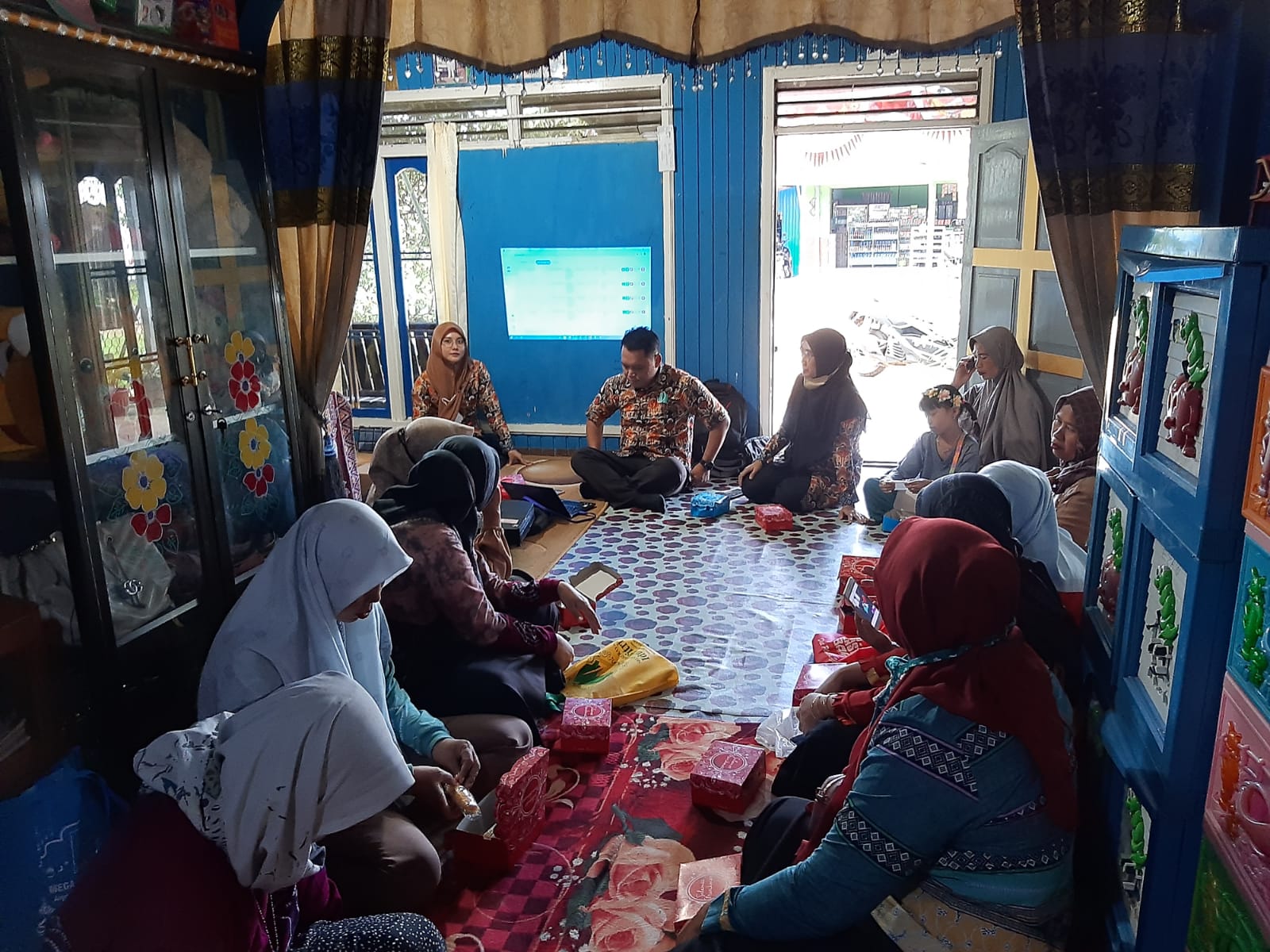 Kegiatan Fasilitasi Pertemuan TPK  Desa Tanjung Dewa dan Batakan Kecamatan Panyipatan