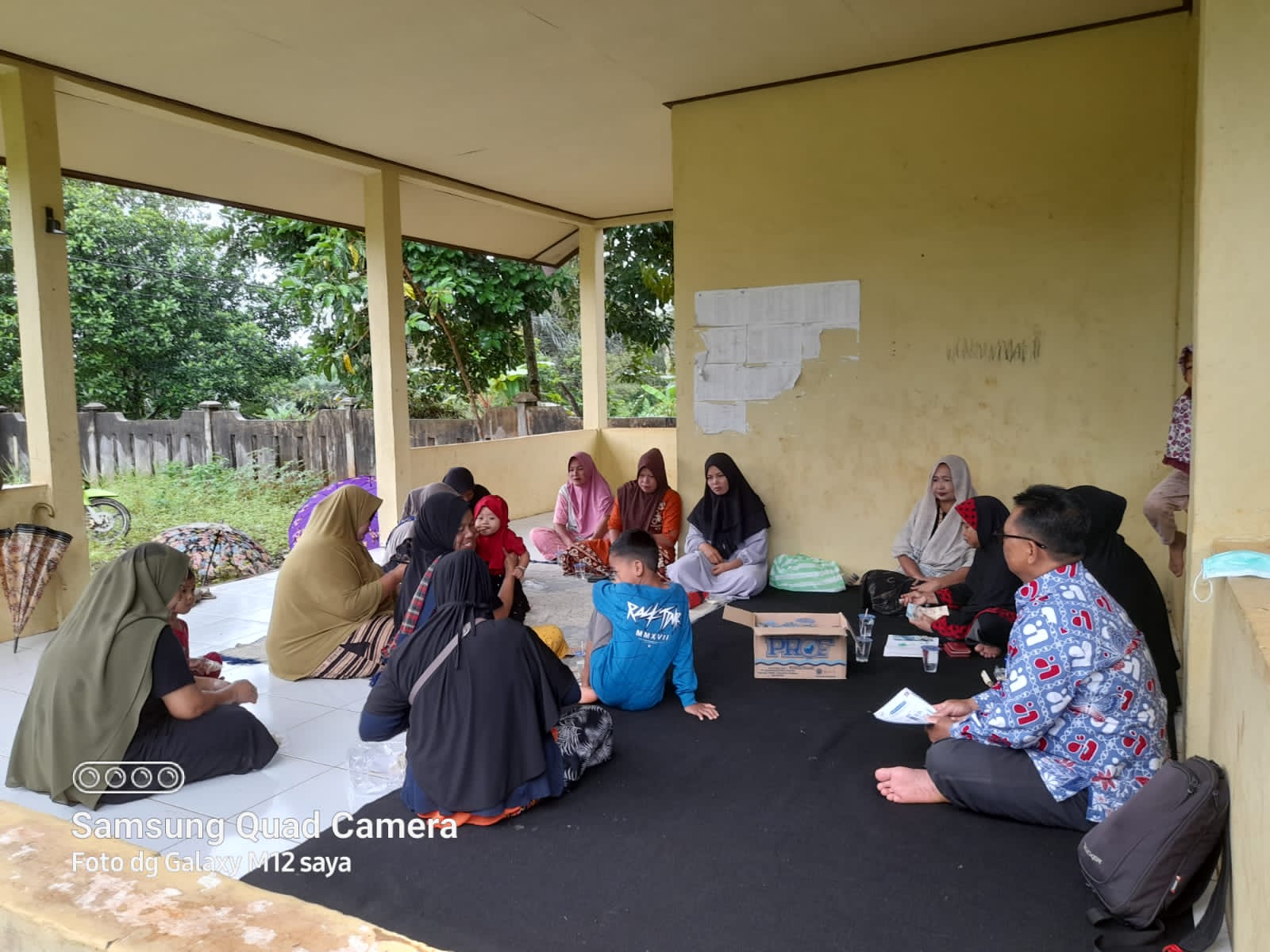 Pembinaan Kelompok BKR Mawar Kencana Dusun 1 Desa Tanjung.
