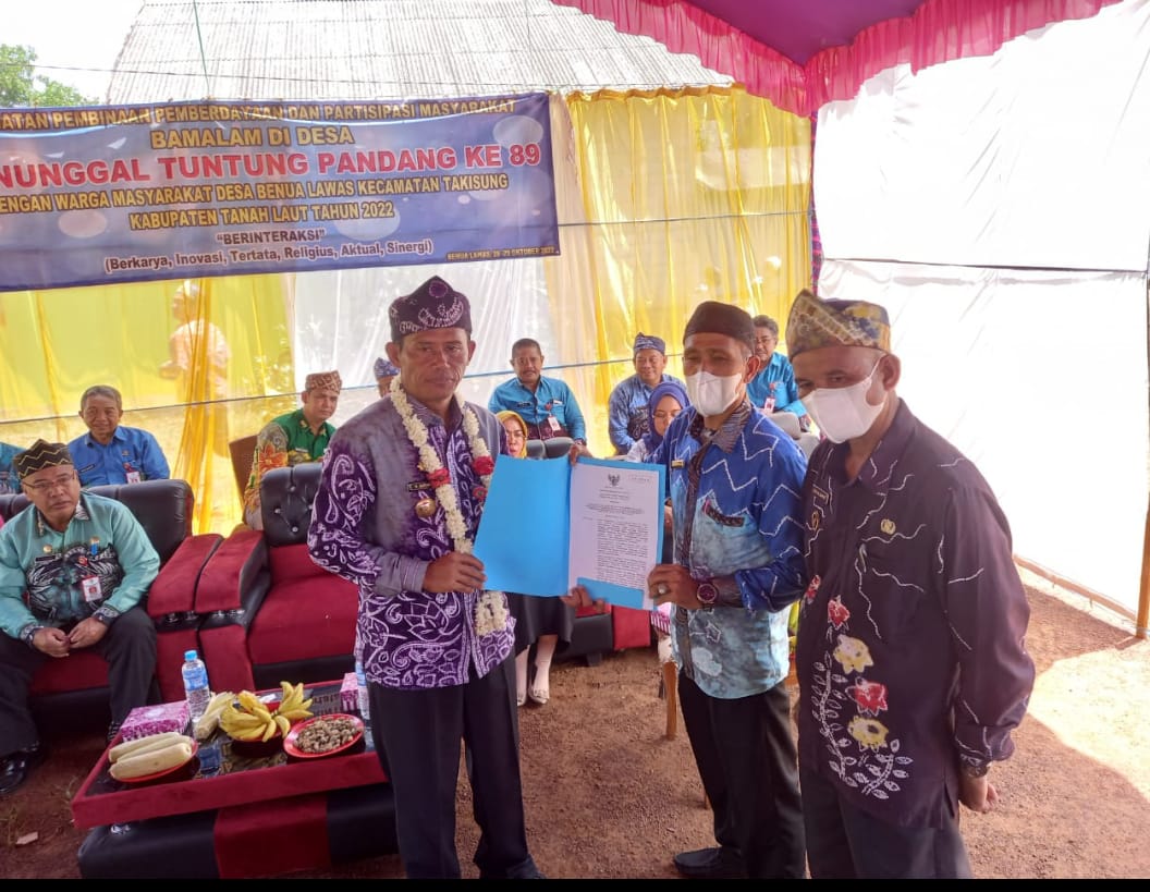 Pelayanan KB Gratis MKJP Implant Dalam Rangka Manunggal Tuntung Pandang di Desa Benua Lawas 