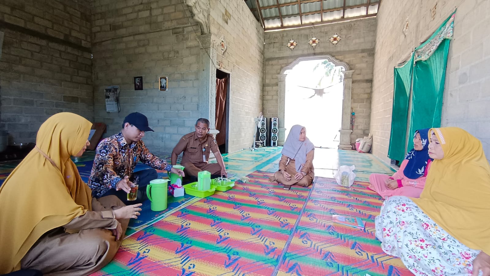 Pembinaan Dan Monitoring Kegiatan Kelompok Kegiatan UPPKA di Desa Telaga Langsat Oleh PKB Kecamatan 