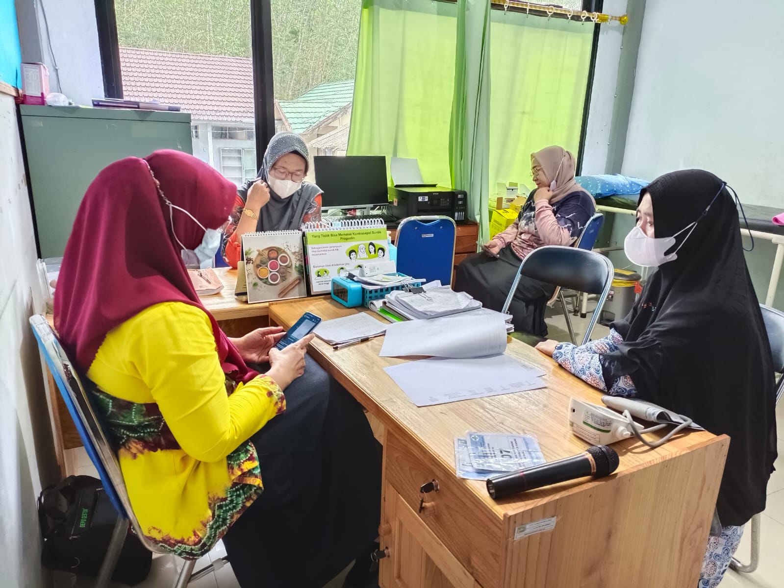 Fasilitasi Kemitraan Lintas Sektor Tkingkat Kecamatan  Oleh Balai Penyuluhan Kecamatan Bajuin