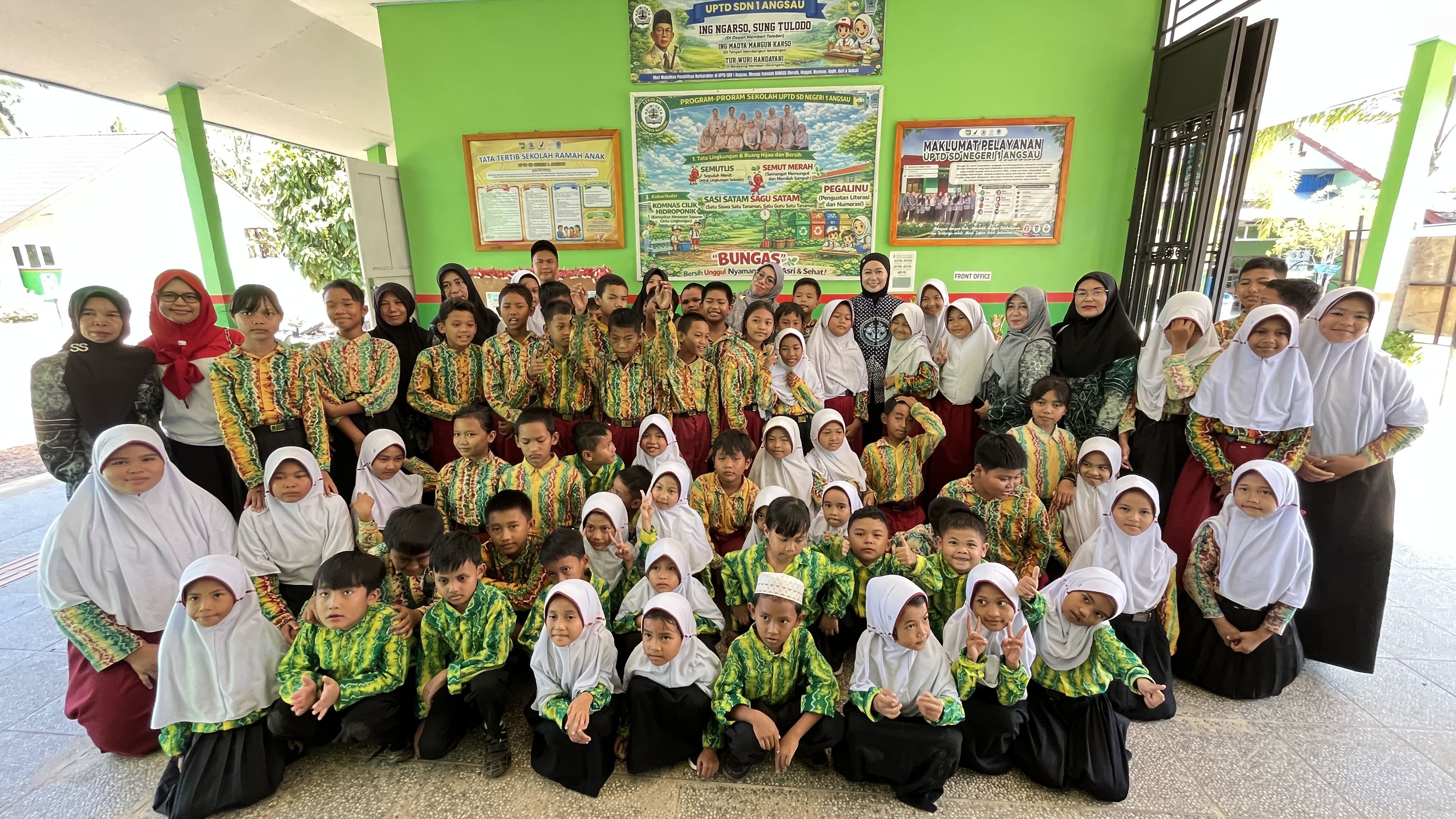 Perkuat Komitmen Perlindungan Hak Pendidikan, Pemkab Tanah Laut Dukung Penandatanganan MoU Sekolah Ramah Anak di SDN 1 Angsau